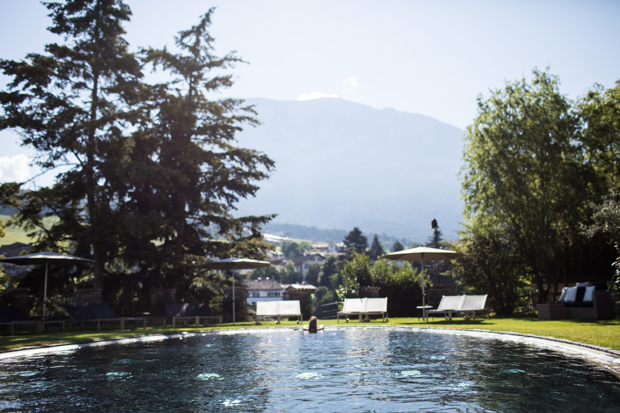 piscina outdoor montagna