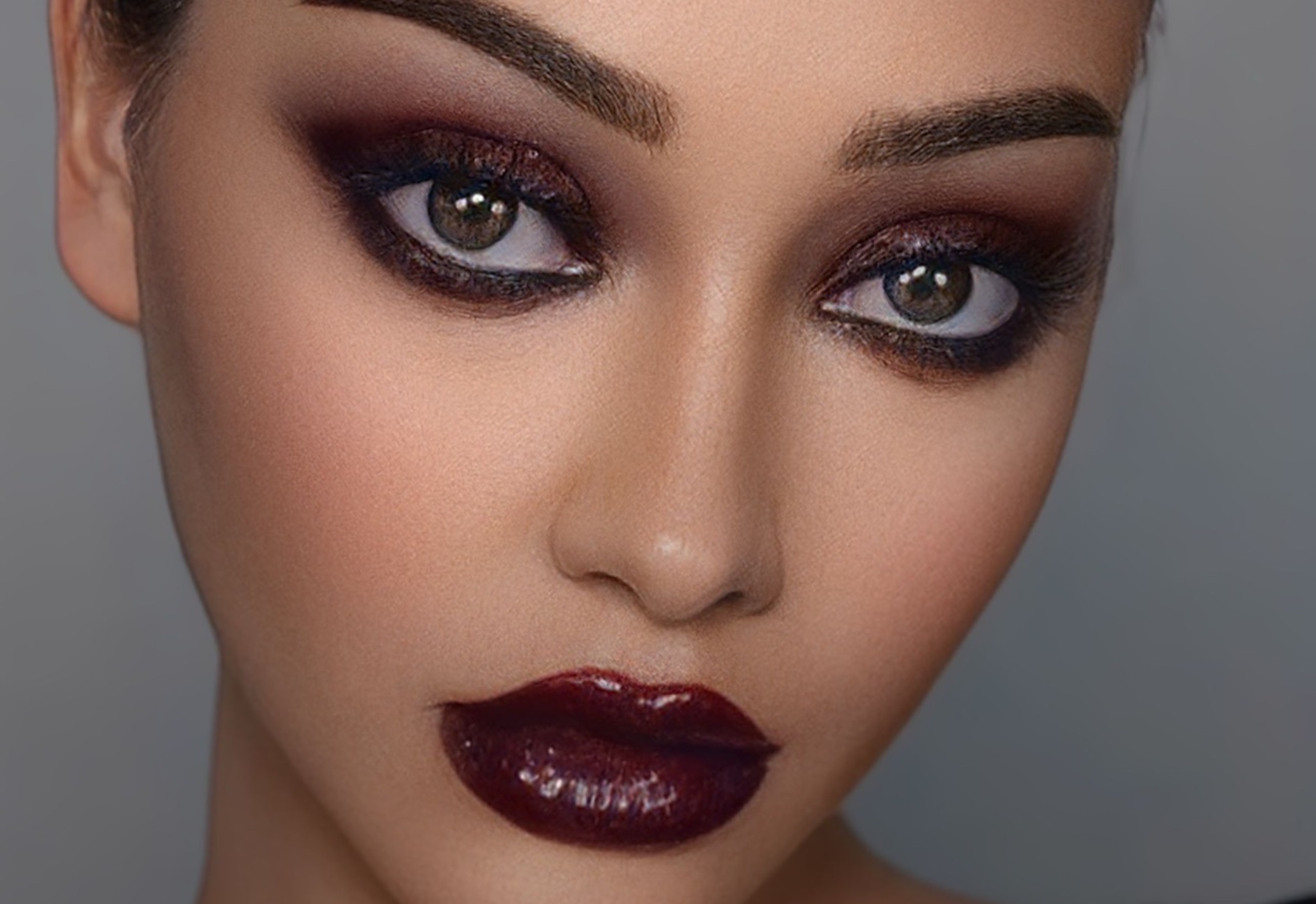 Red wine makeup