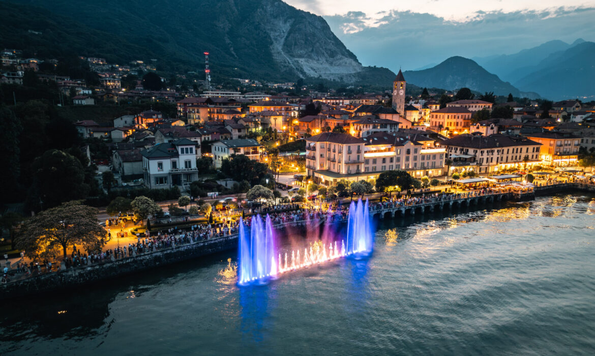 Inaugurata Baveno d’Incanto: una sinfonia di luci, colori ed emozioni sul Lago Maggiore
