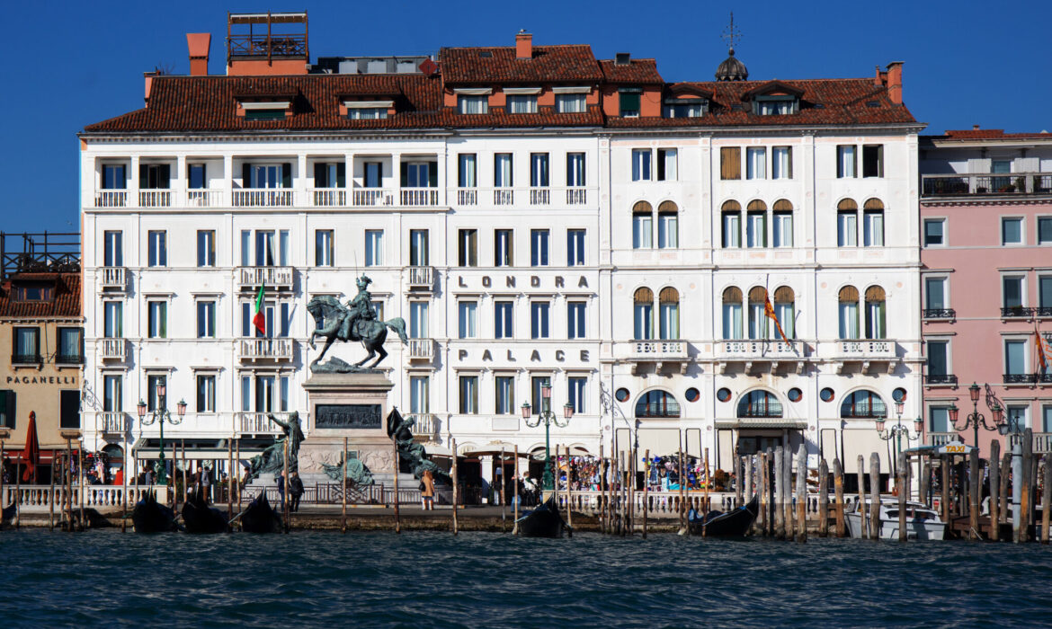 Londra Palace Venezia: eleganza e lusso con il nuovo design Art Déco